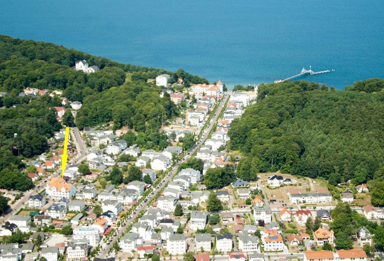 Haus Baltic 12 Mit Balkon - Zentrale Lage Im Ostseebad Sellin Zewnętrze zdjęcie