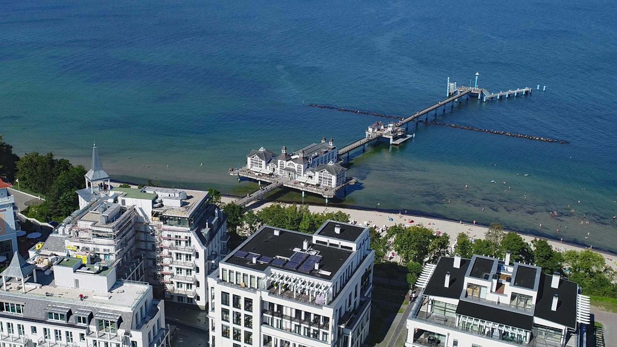 Haus Baltic 12 Mit Balkon - Zentrale Lage Im Ostseebad Sellin Zewnętrze zdjęcie