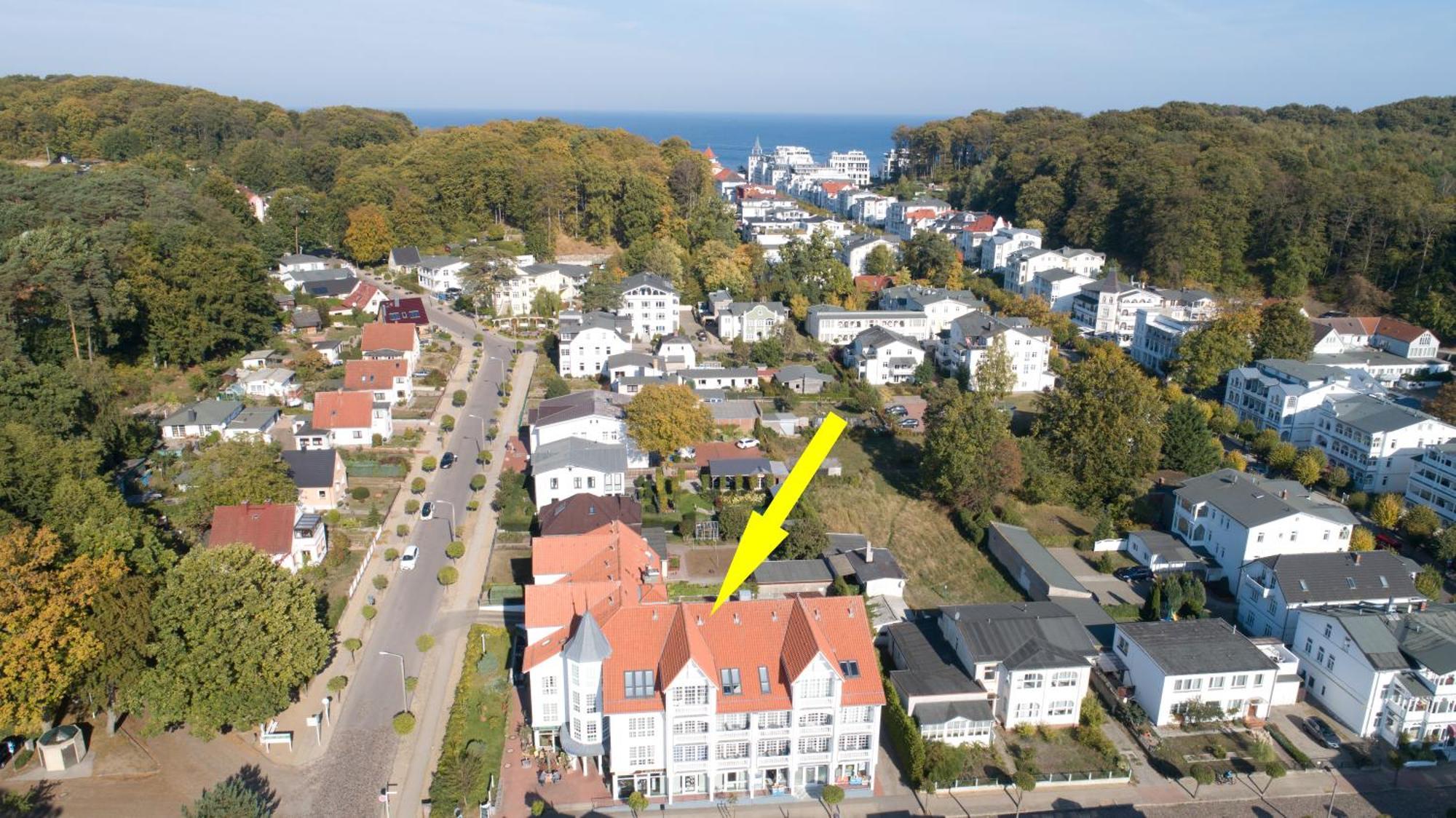 Haus Baltic 12 Mit Balkon - Zentrale Lage Im Ostseebad Sellin Zewnętrze zdjęcie