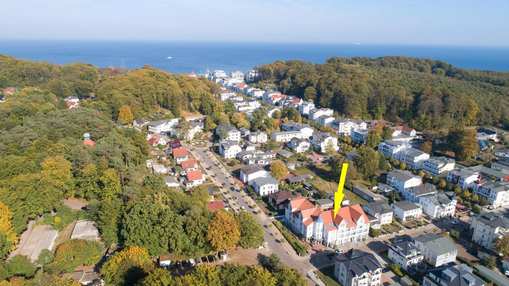 Haus Baltic 12 Mit Balkon - Zentrale Lage Im Ostseebad Sellin Zewnętrze zdjęcie